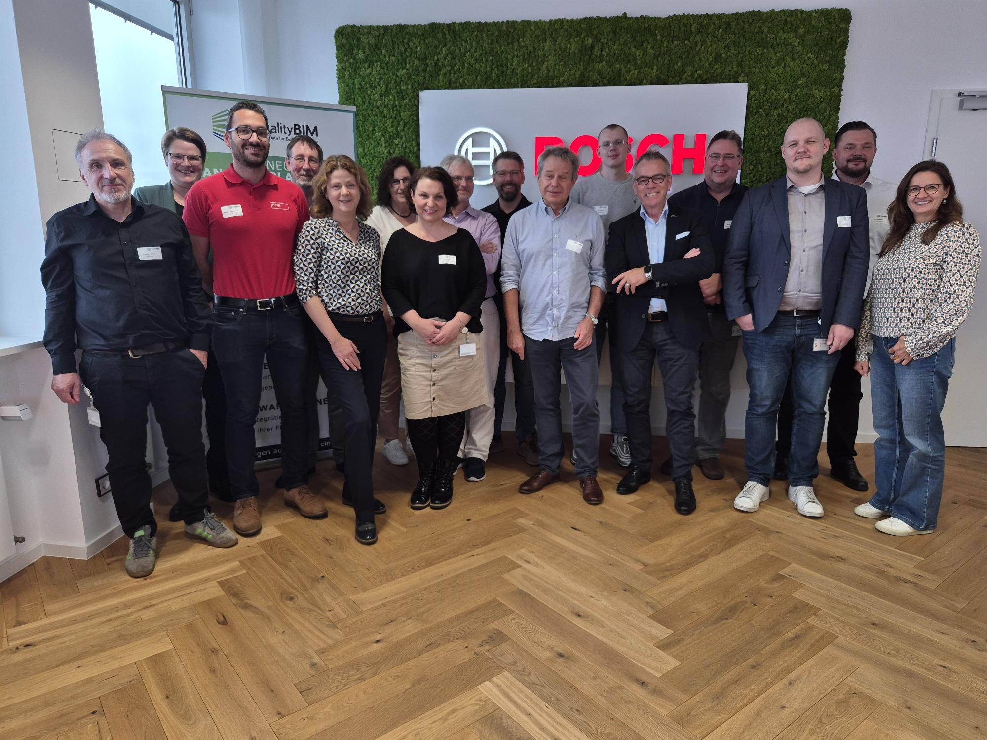 QualityBIM Plattform feiert ersten Geburtstag bei BOSCH in Wetzlar